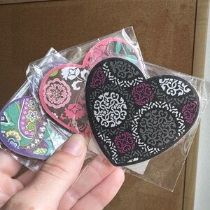 Colorful Heart-Shaped VB Nail File